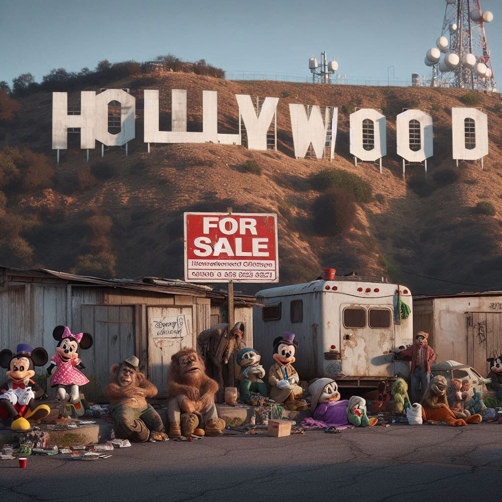 Hollywood is dying, will Mickey & Minnie be homeless?