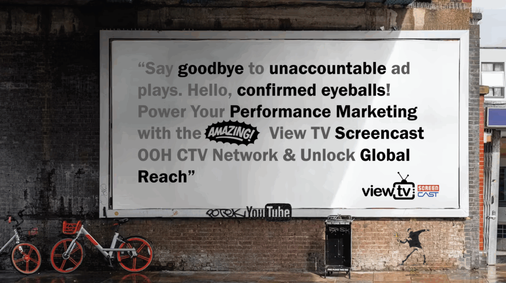 View TV Screencast Billboard